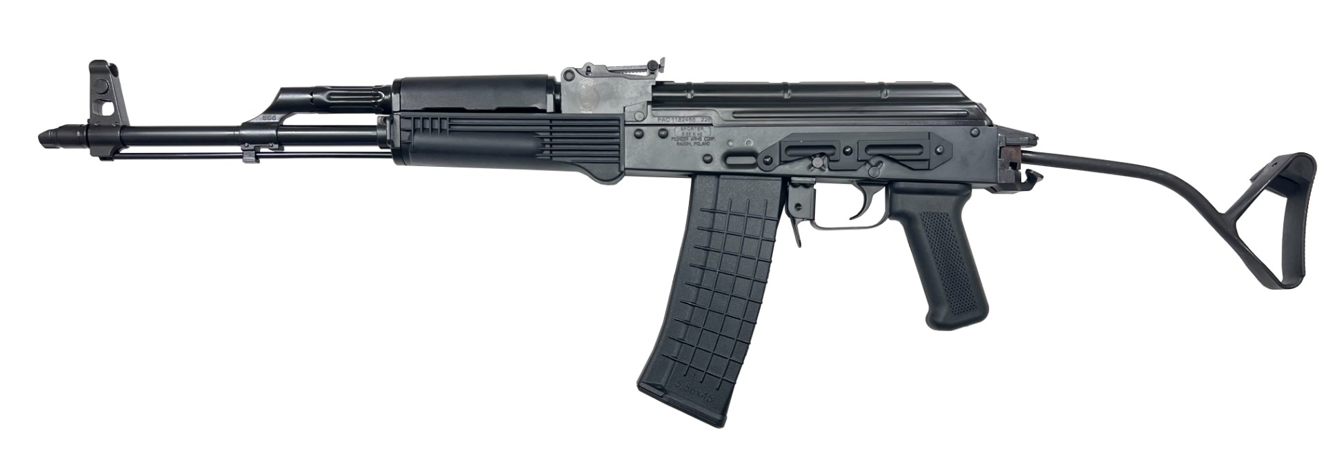 Pioneer Arms Trunnion Sporter AK47 Rifle Black 5.56 NATO 1