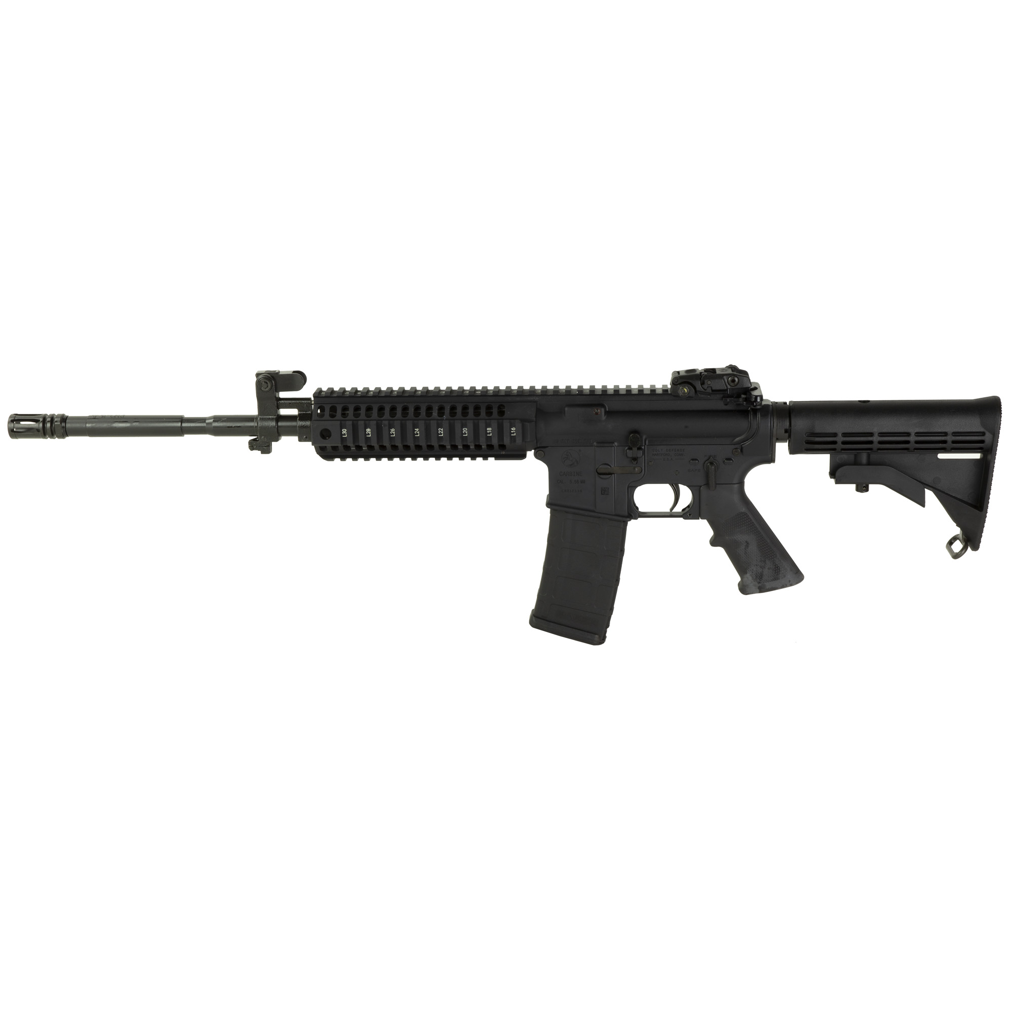 Colt M4 Carbine Monolithic 5.56x45mm Nato 16.1 inch 30 Round Matte Black-img-1