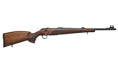 CZ 600 Lux 300 Winchester Magnum 24 in 3+1 Threaded Barrel Walnut Finish-img-1