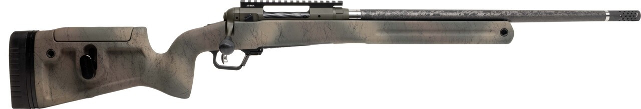 Savage 110 Pro Pursuit 308 Win 20 Inch 3 Olive Dark Green Camo-img-0
