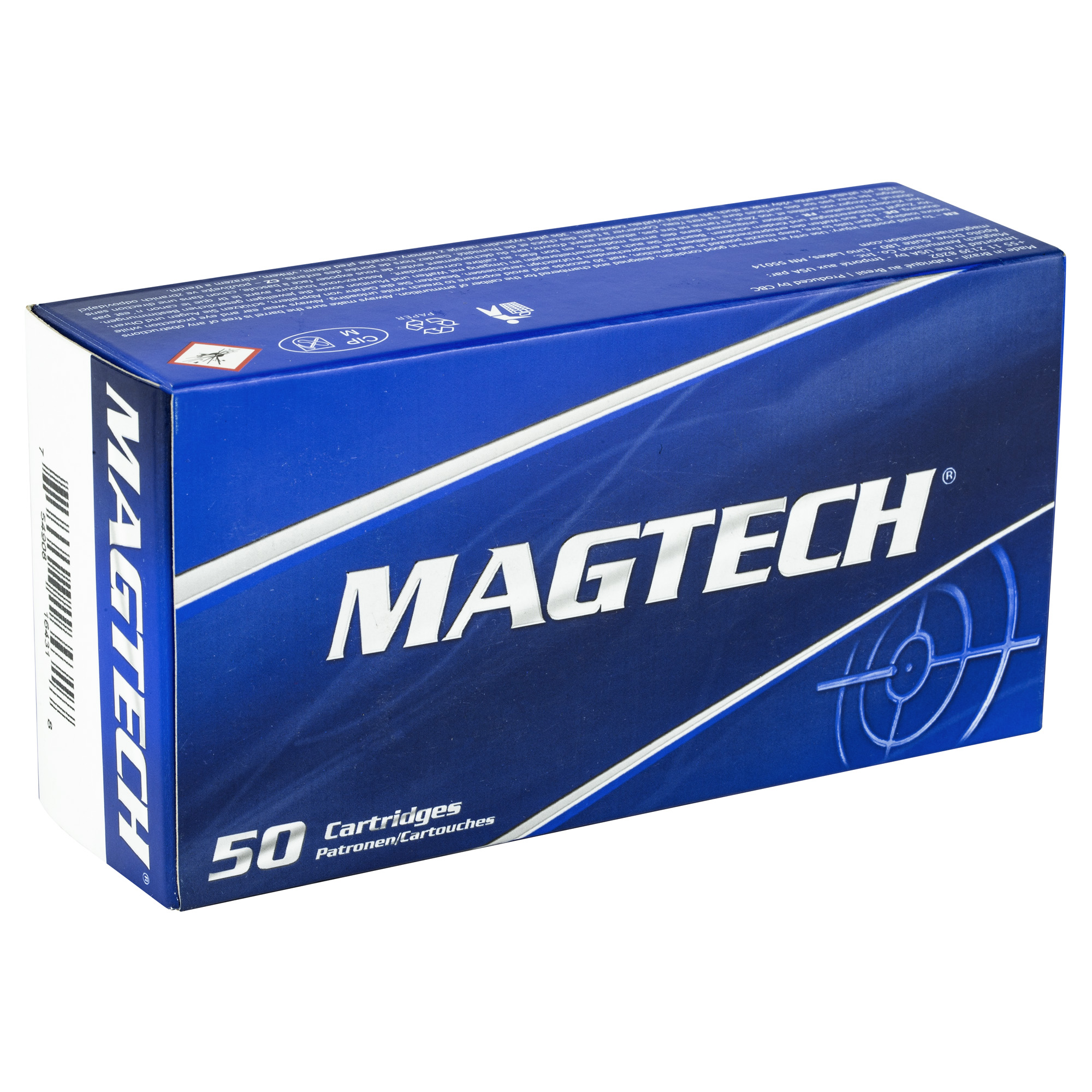 Magtech, Centerfire, 44 Remington Magnum, Soft Point Flat, 240 Grain, 50...-img-1