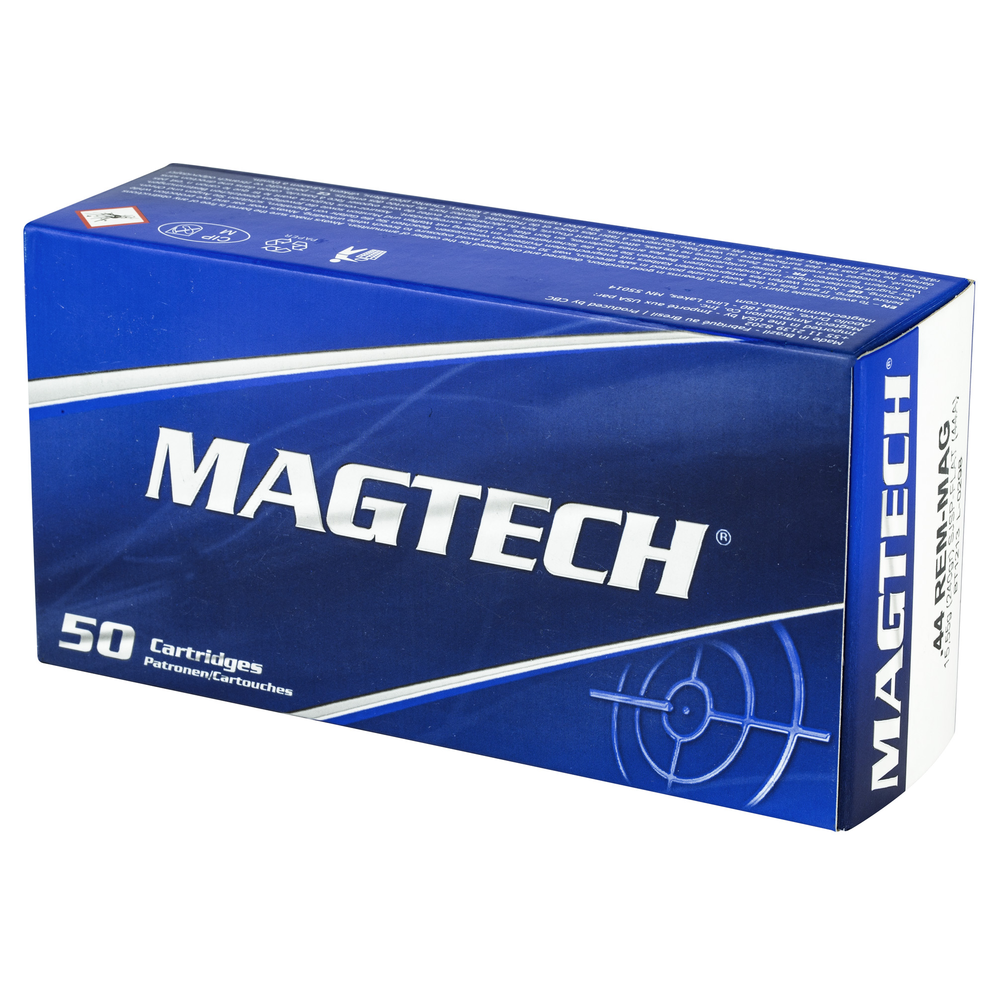 Magtech, Centerfire, 44 Remington Magnum, Soft Point Flat, 240 Grain, 50...-img-2