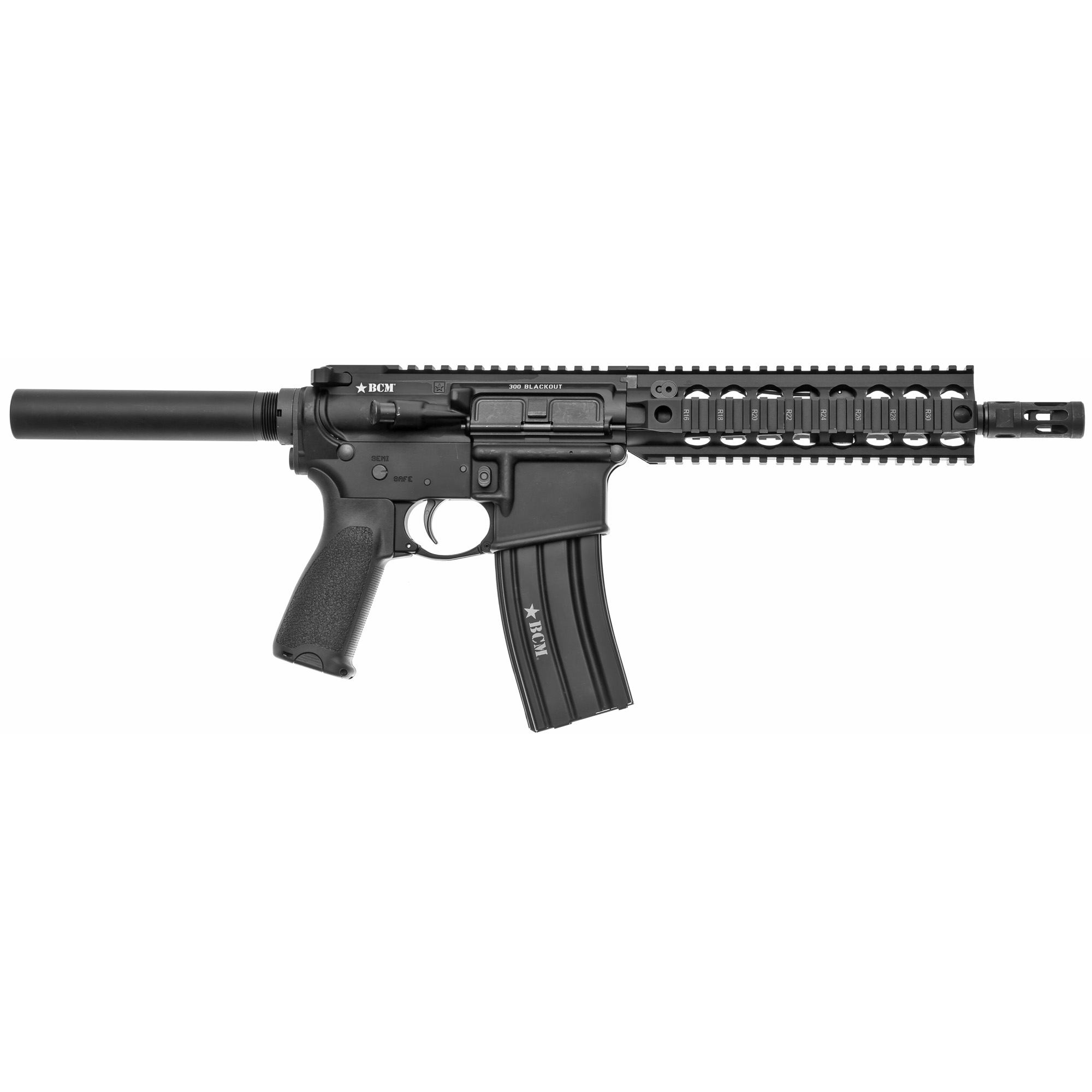 Bravo Company USA Recce 9 QRF 300 AAC Blackout 9" 30 Rounds Black 503-830-img-0