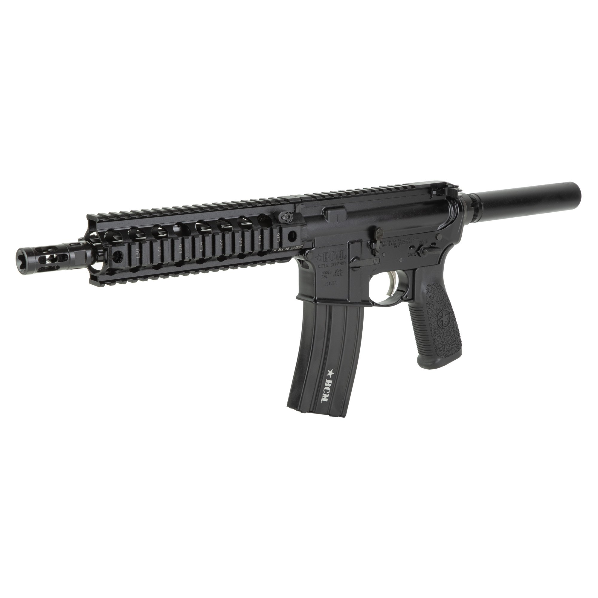 Bravo Company USA Recce 9 QRF 300 AAC Blackout 9" 30 Rounds Black 503-830-img-2