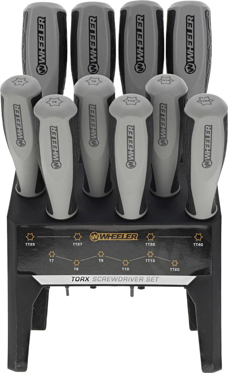 WHEELER 10PC TORX BENCH DRIVER SET-img-1