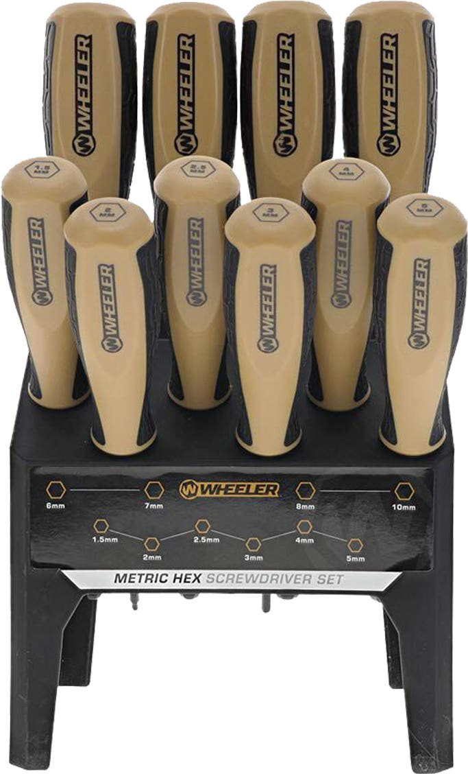 WHEELER 10PC METRICHEX BENCH DRIVSET-img-0