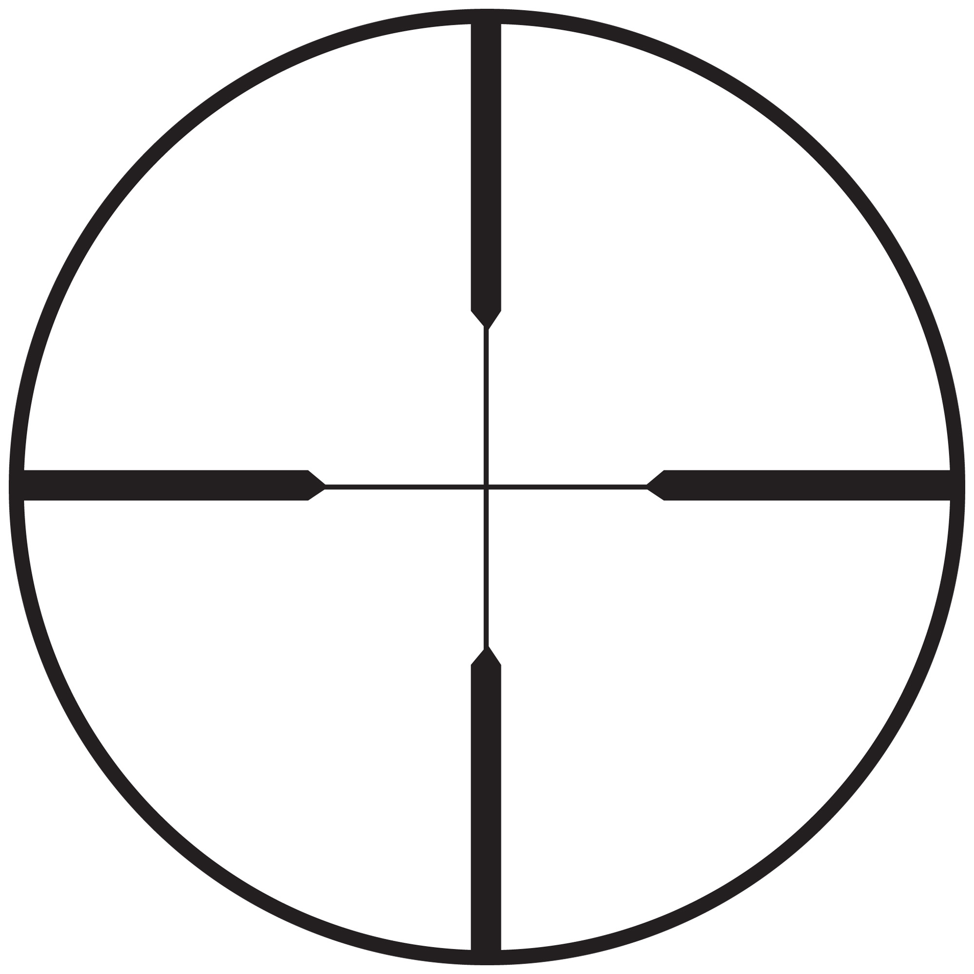 Burris Handgun Scope 2X Plex 1 Inch Tube Long Eye Relief Rugged Optic-img-3