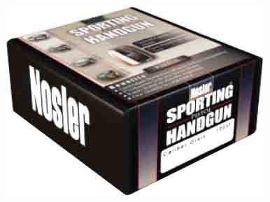 Nosler Sporting Handgun Pistol Bullet 10mm 180 gr. Jacketed Hollow Point...-img-0