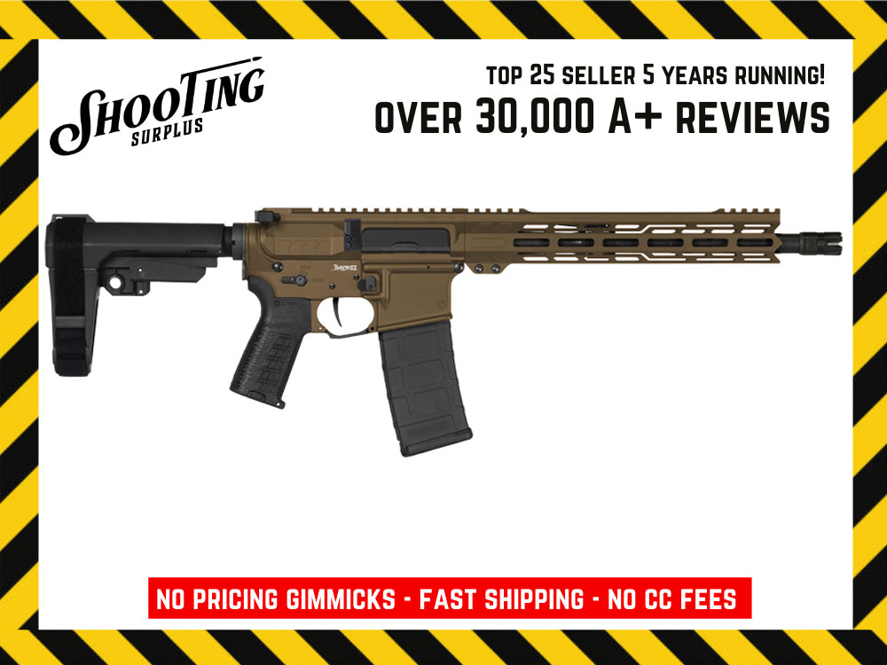 CMMG Pistol Banshee MK4 300 AAC 12.5 Inch 30 Rounds Bronze Finish-img-0