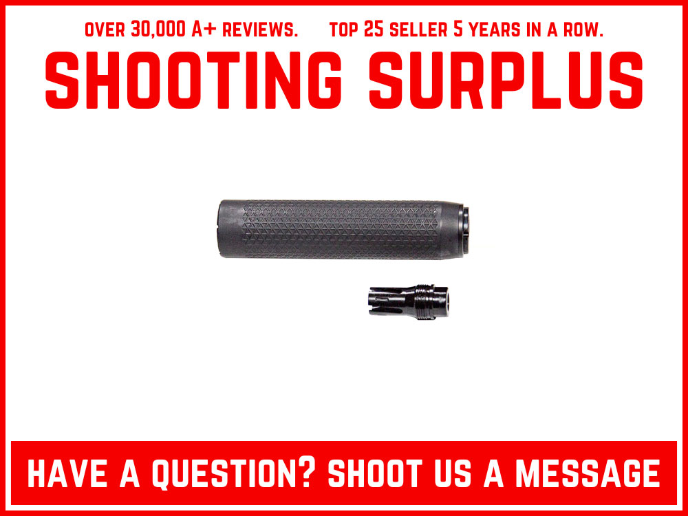 Radical Defense CS-5TI Suppressor 5.56mm Hub Mount KFM 1-2x28 Flash ...