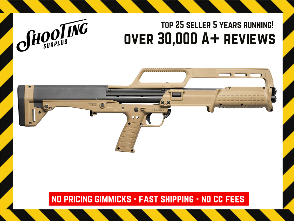 Kel-Tec Ksg410 .410 Bore 18.5in 11rd Flat Dark Earth FDE-img-0