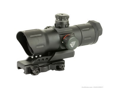 Utg 6" ita red-green cqb t-dot sight with offset qd mount-img-0