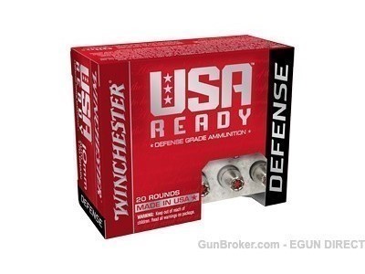Winchester ammunition usa ready defense hex vent 10mm 170gr hollow point-img-0
