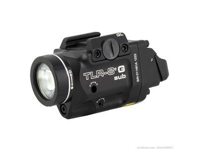 Streamlight tlr-8 green sub tac light - black-img-0