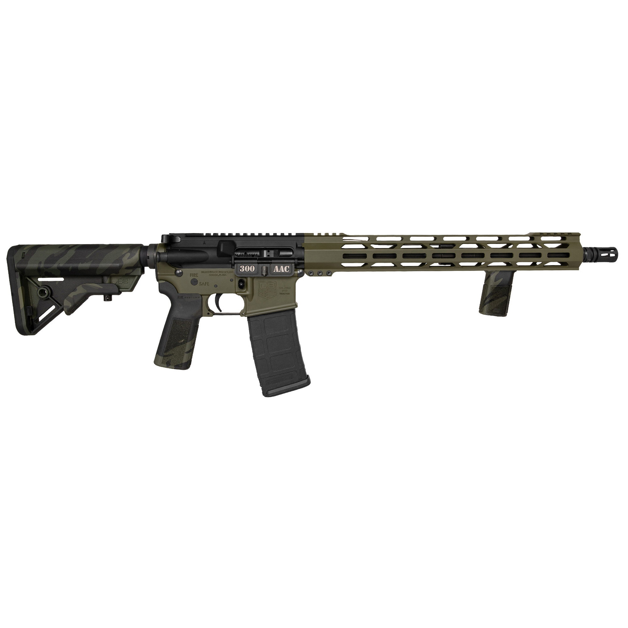 Dbf db15 300blk 16" 30rd od-mcb-img-0