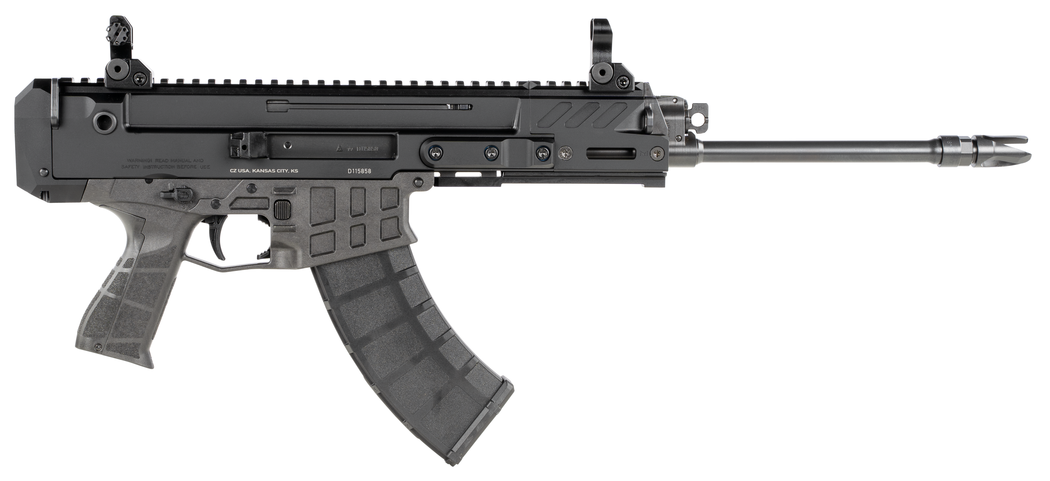 Cz-usa 91462 bren 2 ms 7.62x39mm 30+1 14.17" black steel barrel, ...-img-0