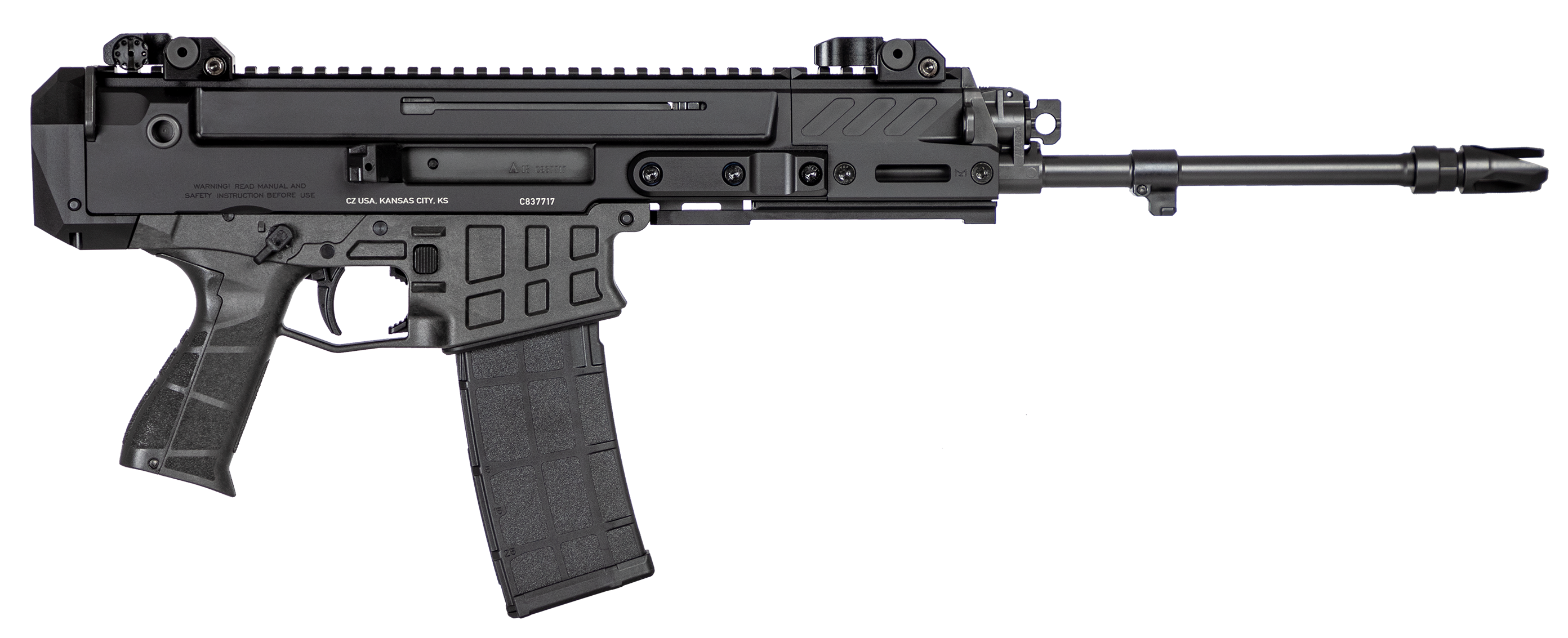 Cz-usa 91452 bren 2 ms  5.56x45mm nato caliber with 14.17" barrel, 30+1 ...-img-0