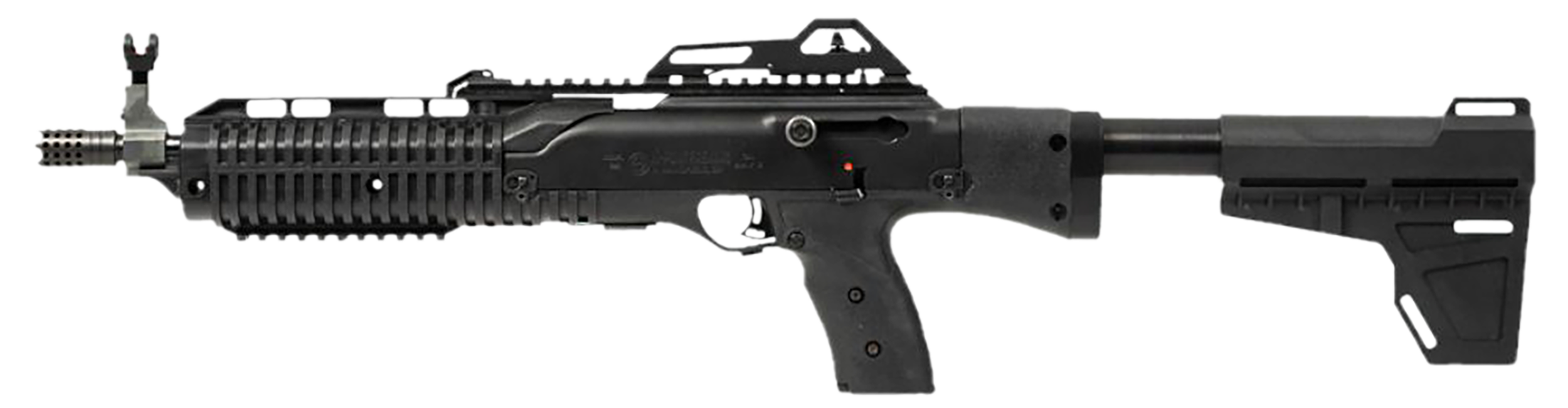 Hi-point 4595pbrace 4595p 45 acp 9+1 14.95" black threaded barrel, blac...-img-0