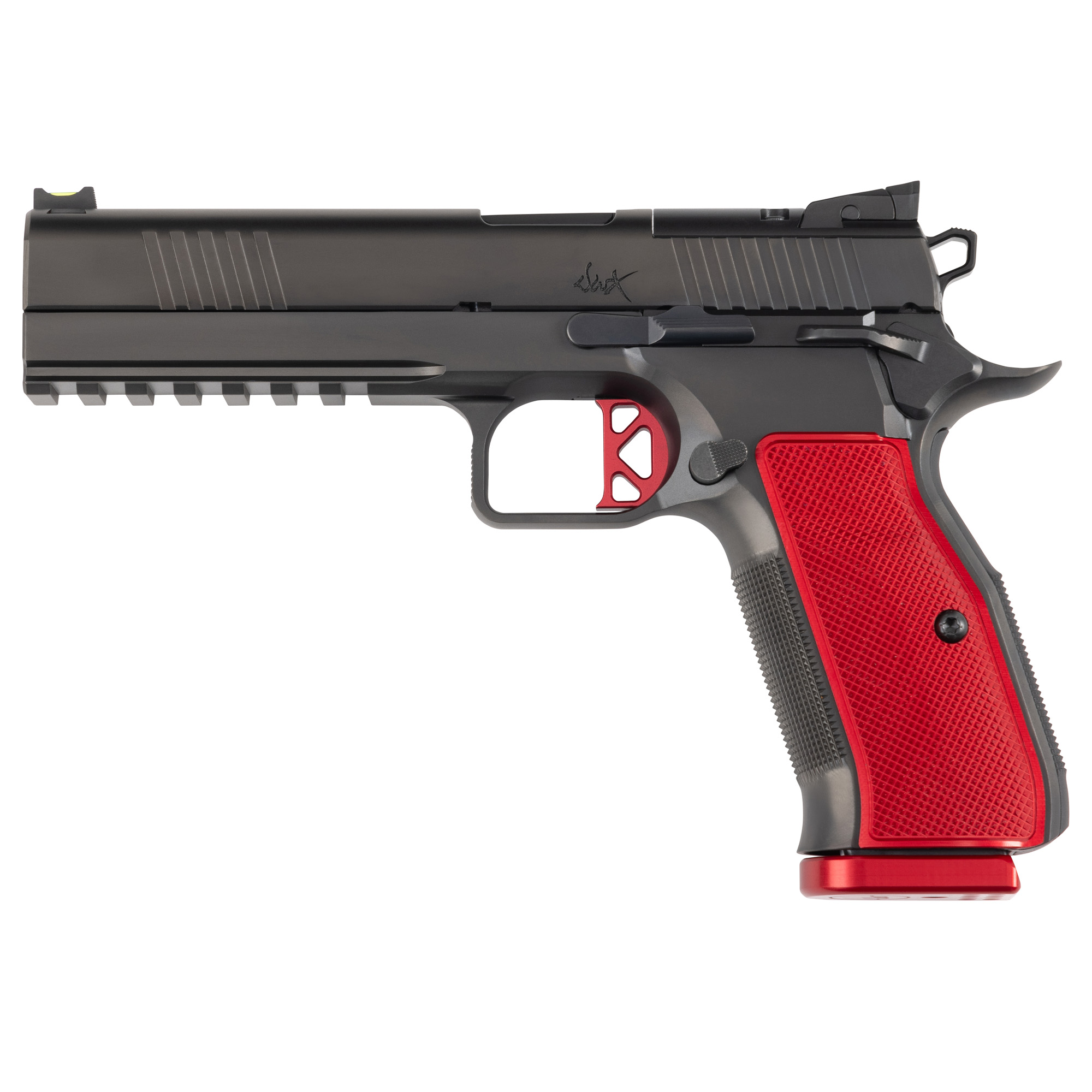 Dw dwx 9mm 4.95" blk-red fos or 10rd-img-0