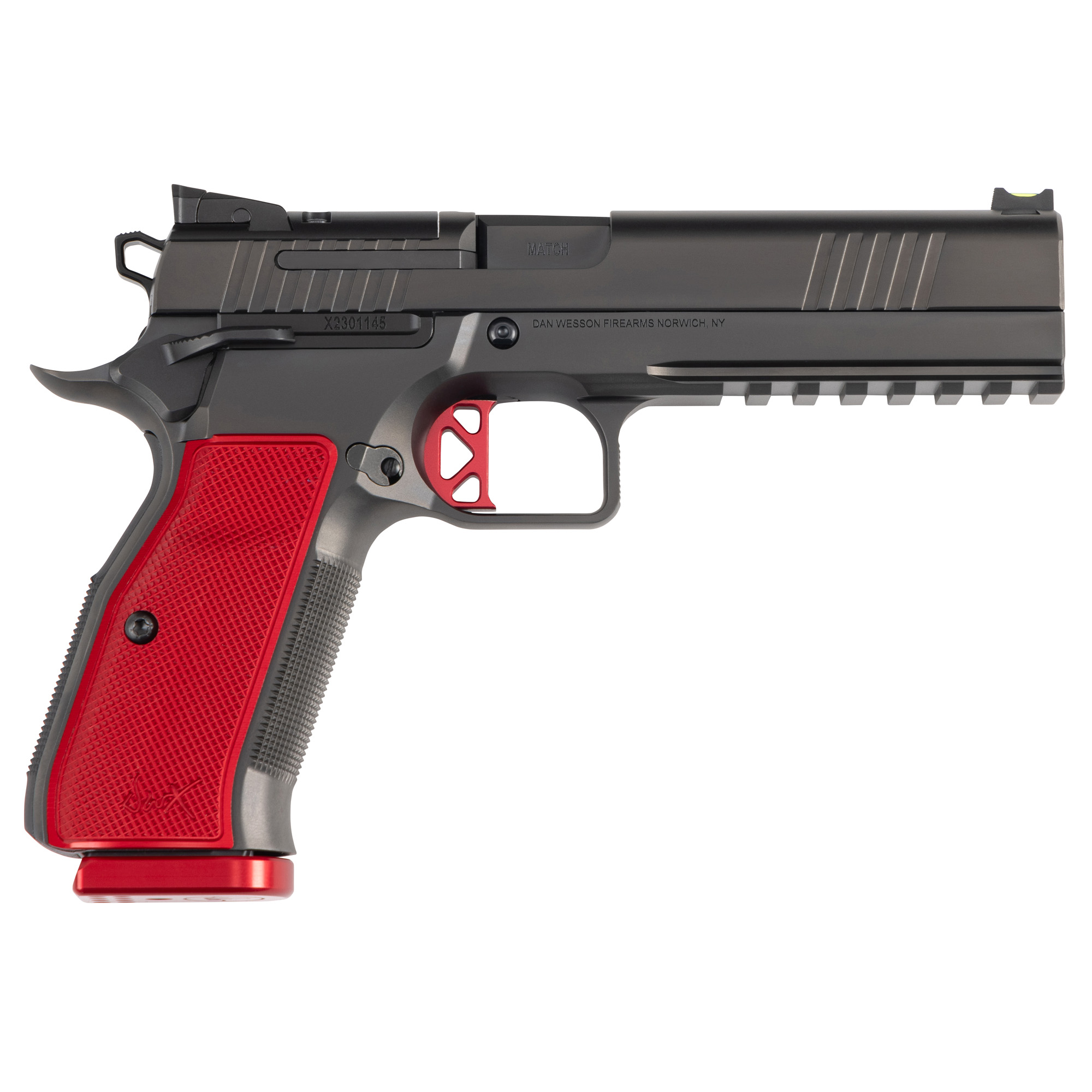 Dw dwx 9mm 4.95" blk-red fos or 10rd-img-1