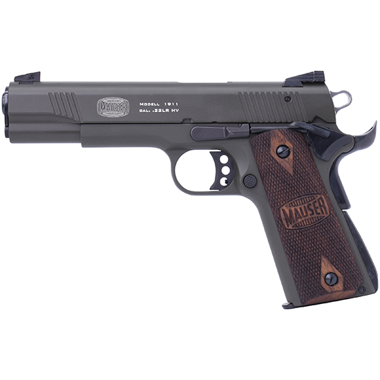 Blg mauser 1911 22lr 5 odg walnut logo grip-img-0