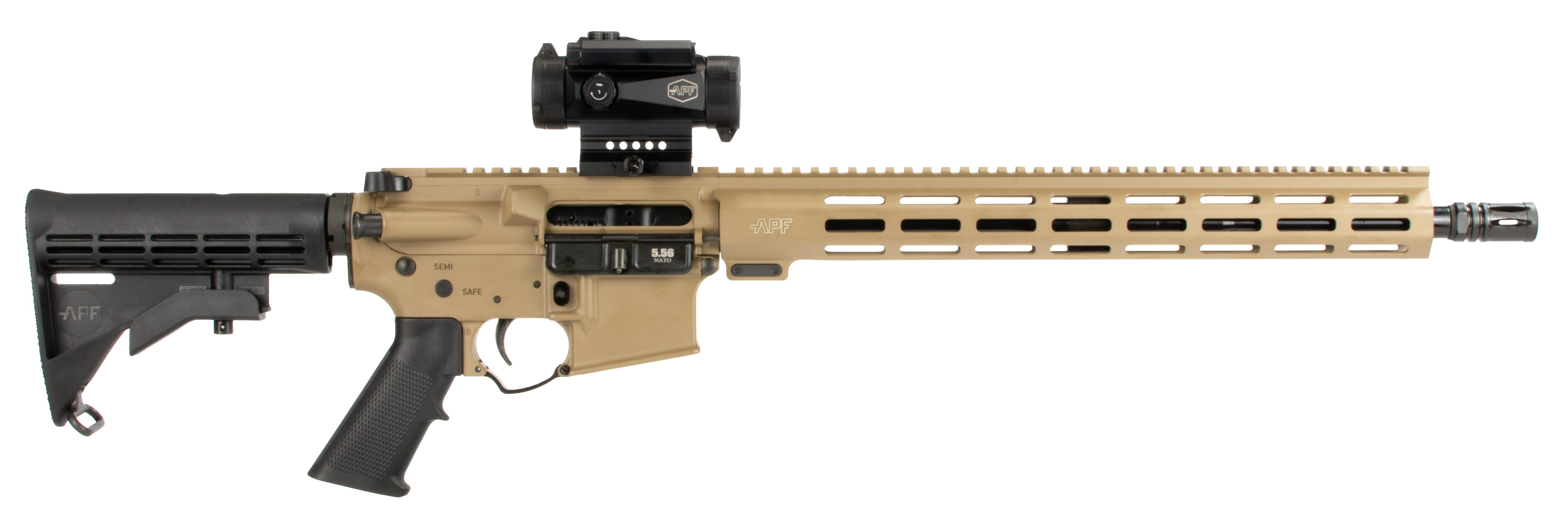Apf guardian 5.56 fde 16 mlok m4 30rd optics-img-0