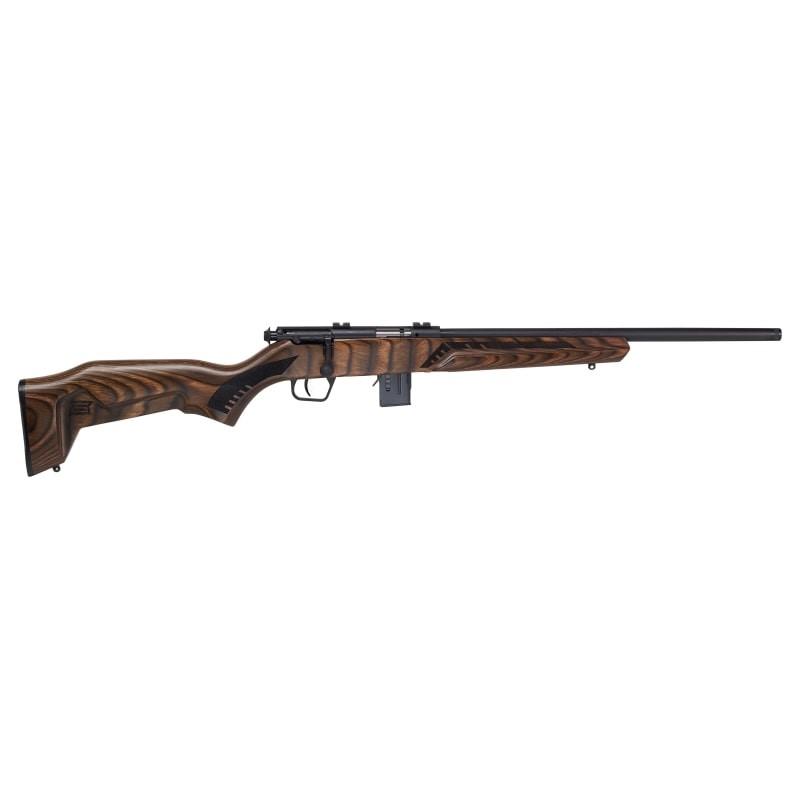 Savage arms 93 minimalist brown rifle 22 wmr 10-rd 18" barrel wood-img-0