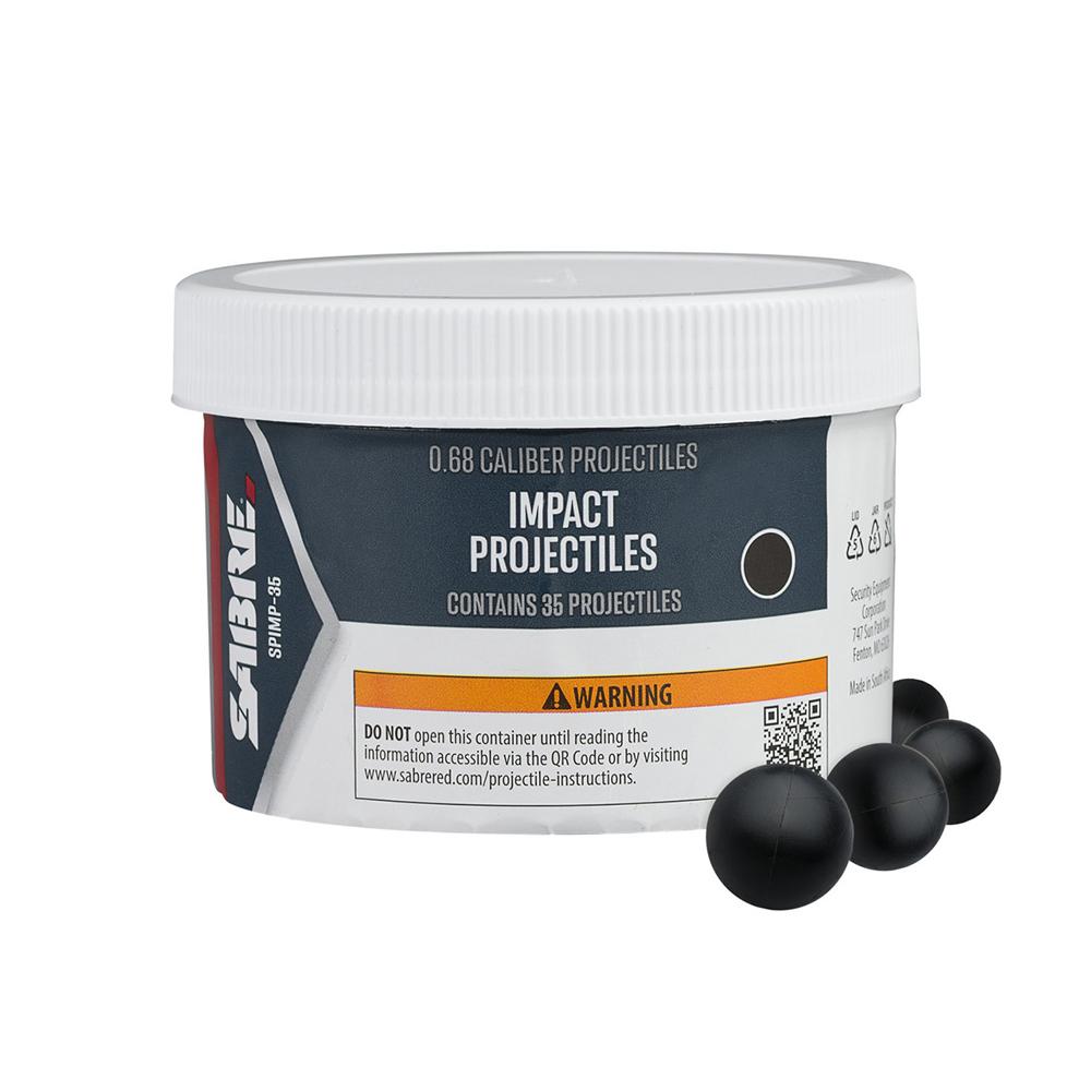 Sabre Impact 0.68 Caliber Projectiles 35-ct-img-0