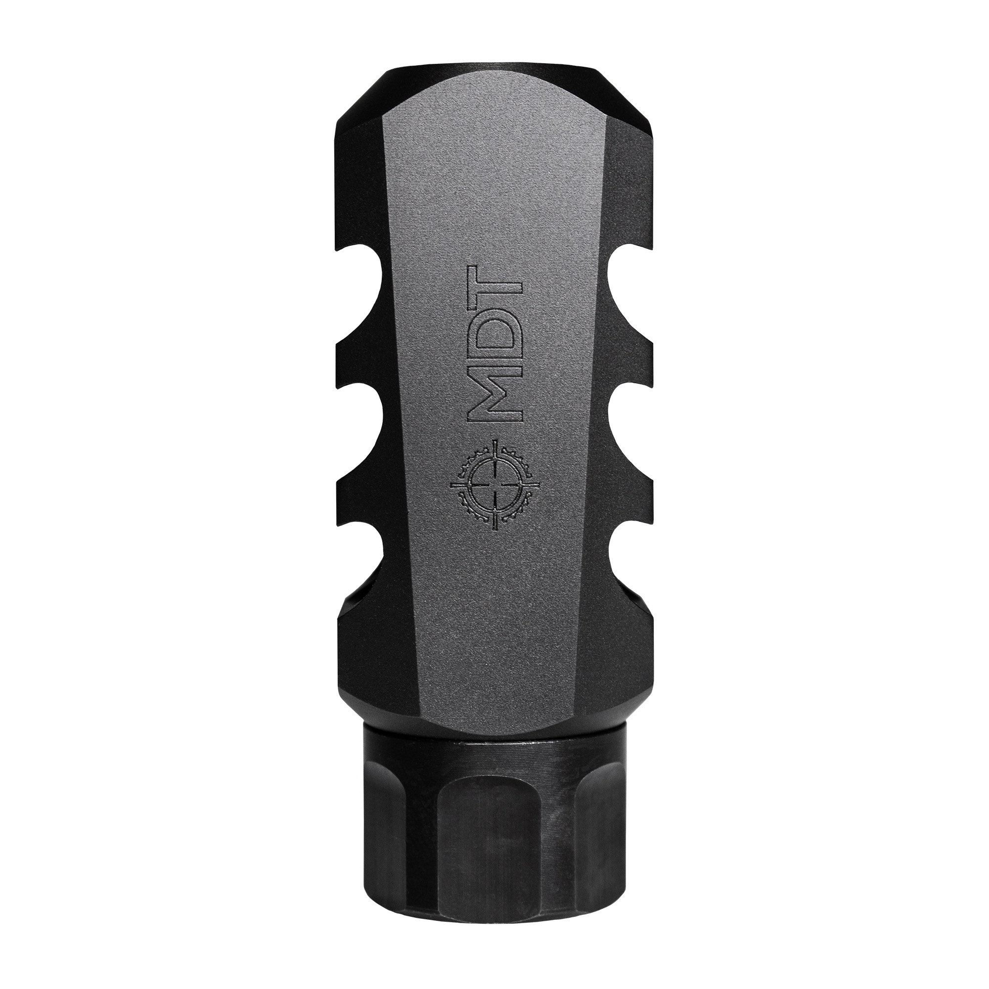 Mdt elite muzzle brake 1-2x28 blk-img-0