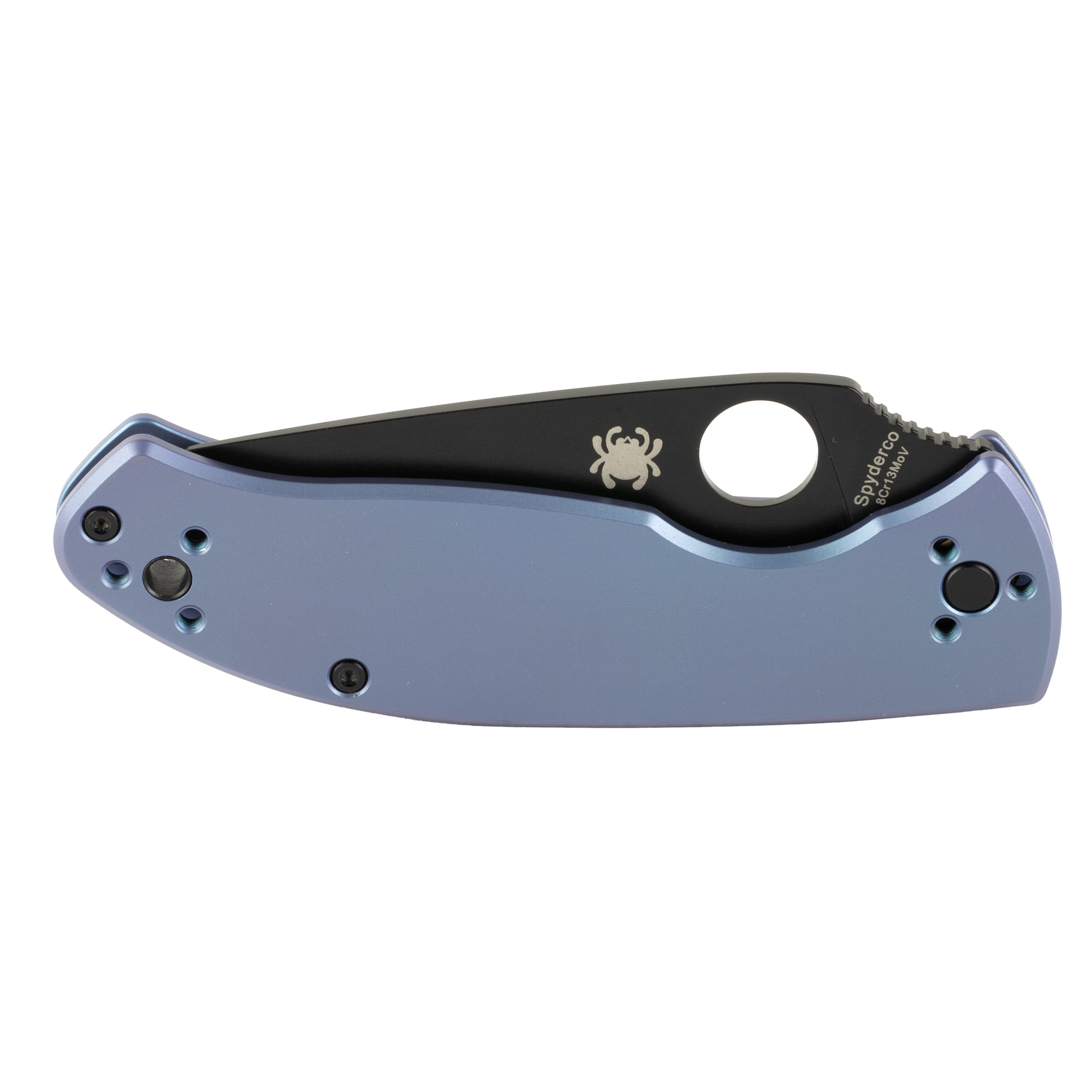 Spyderco tenacious ti 3.35" blue-blk-img-2