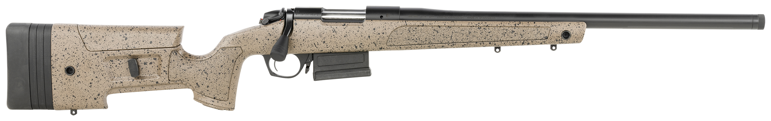 Bergara rifles b14s351c b-14 hmr 308 win 5+1 20" graphite black cerakote...-img-0