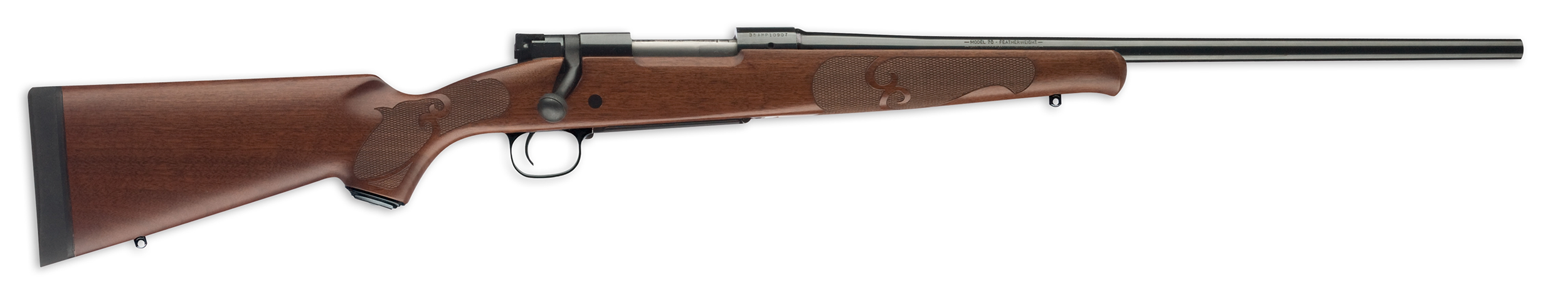 Winchester guns 535201294 model 70 featherweight compact 6.5 prc 3+1 20"...-img-0