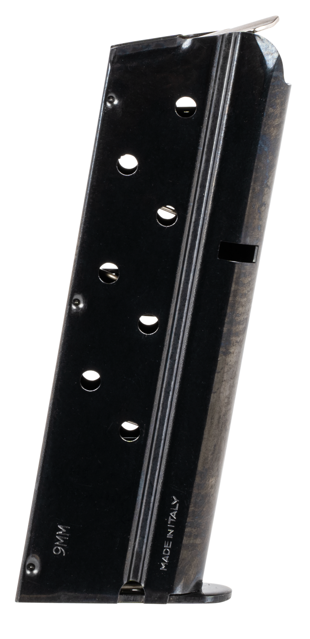 Mec-gar mag fits 1911 officer 8rd 9mm luger 9x19 carbon steel-img-0