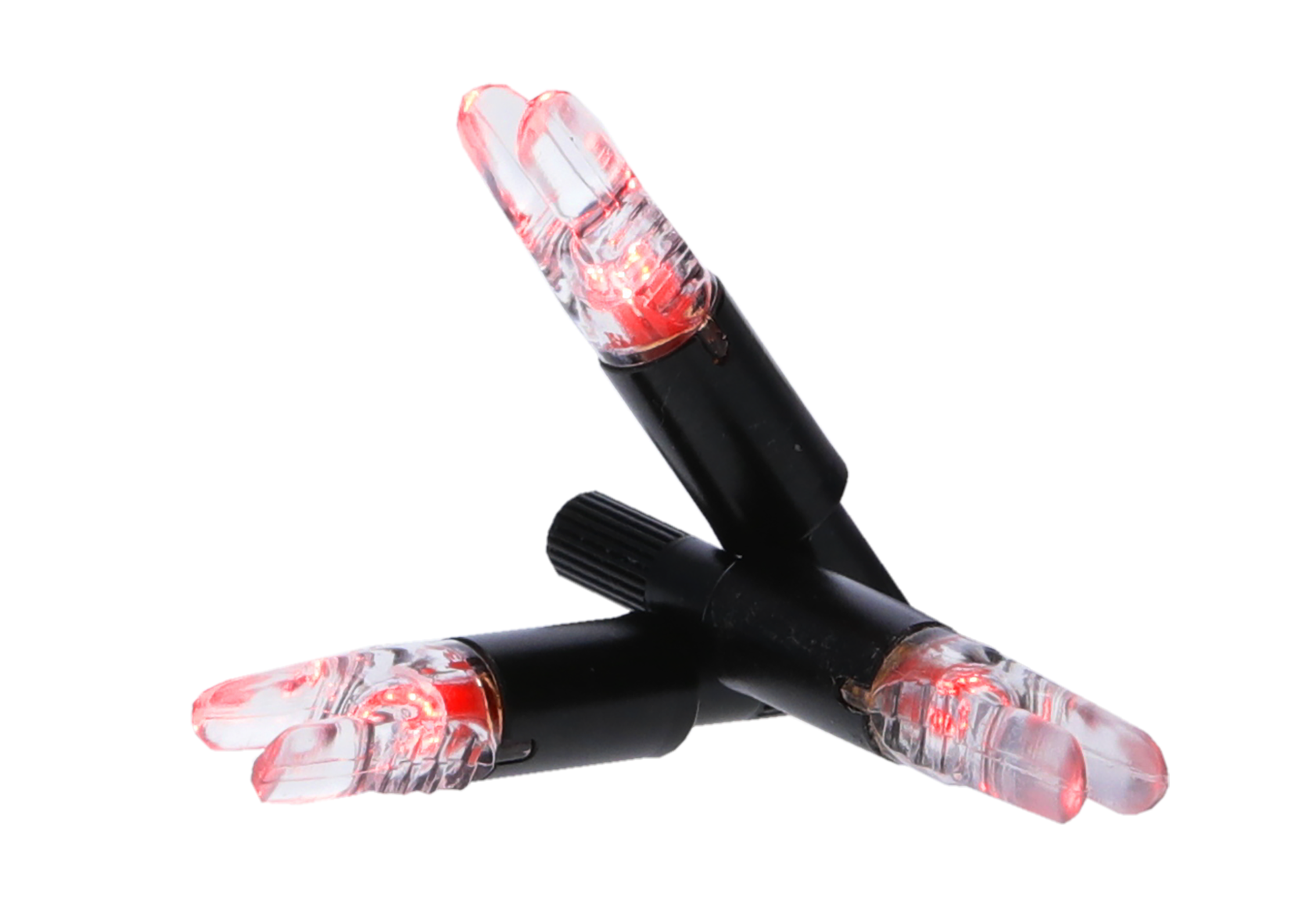 Nap thunderglo illuminated nock crossbow red half moon- 3 pack-img-0