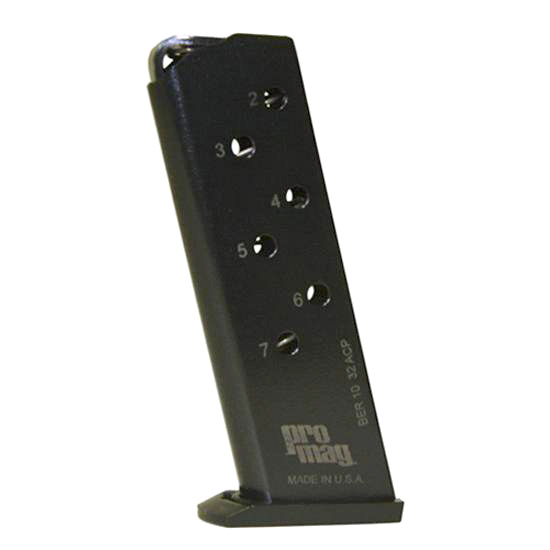 Promag mag fits 3032 tomcat 32acp blued 7rd 32 acp-img-0