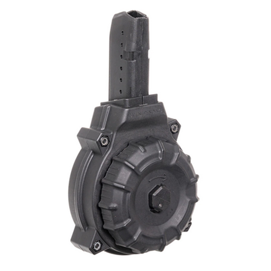 Promag drum ar15 9mm black glock style 50rd polymer-img-0