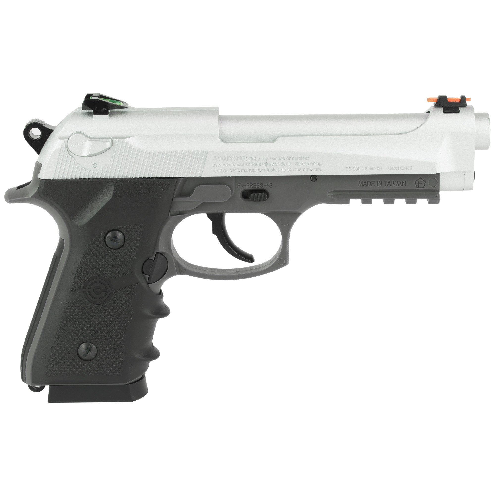 Crosman mako co2 pistol silver-img-1