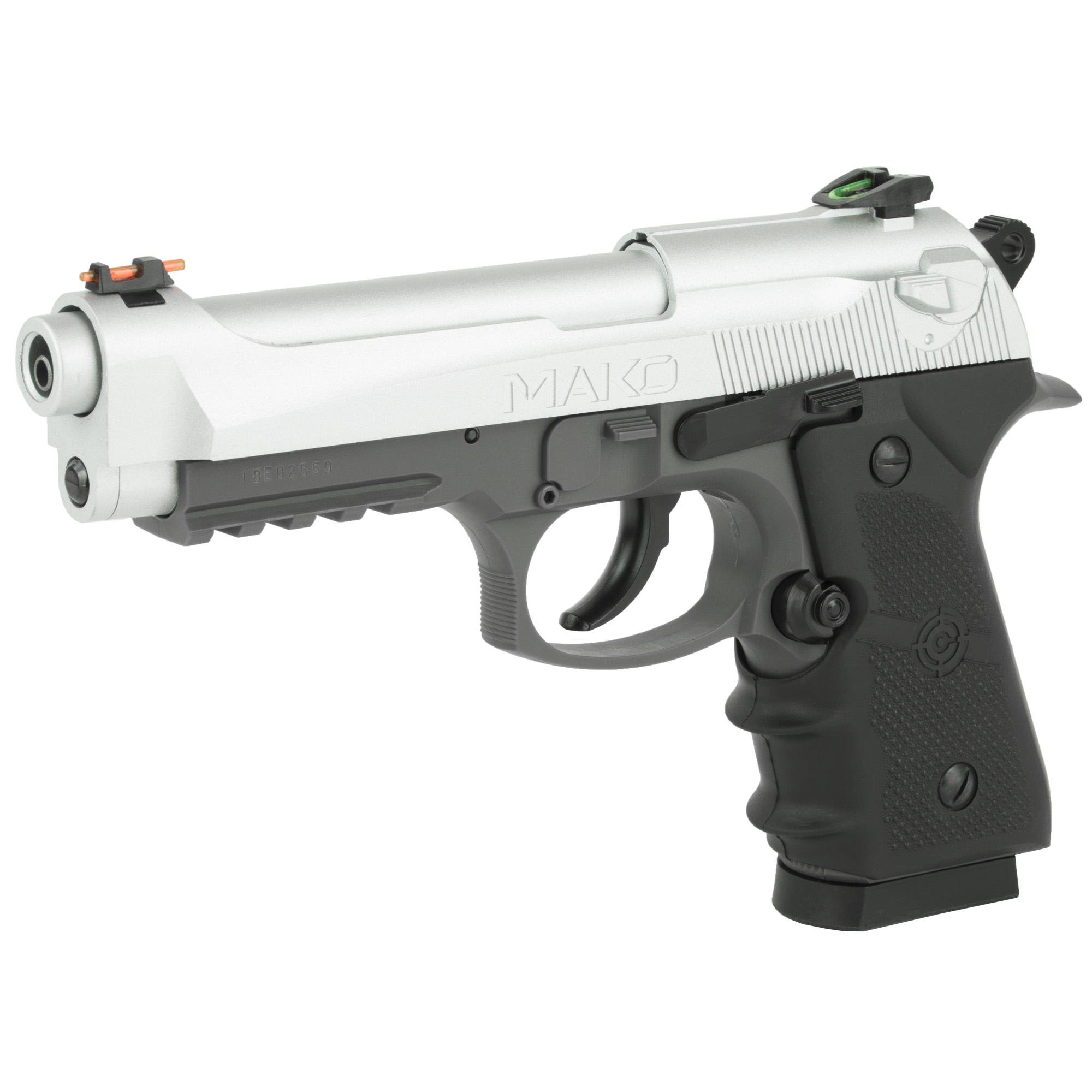 Crosman mako co2 pistol silver-img-2
