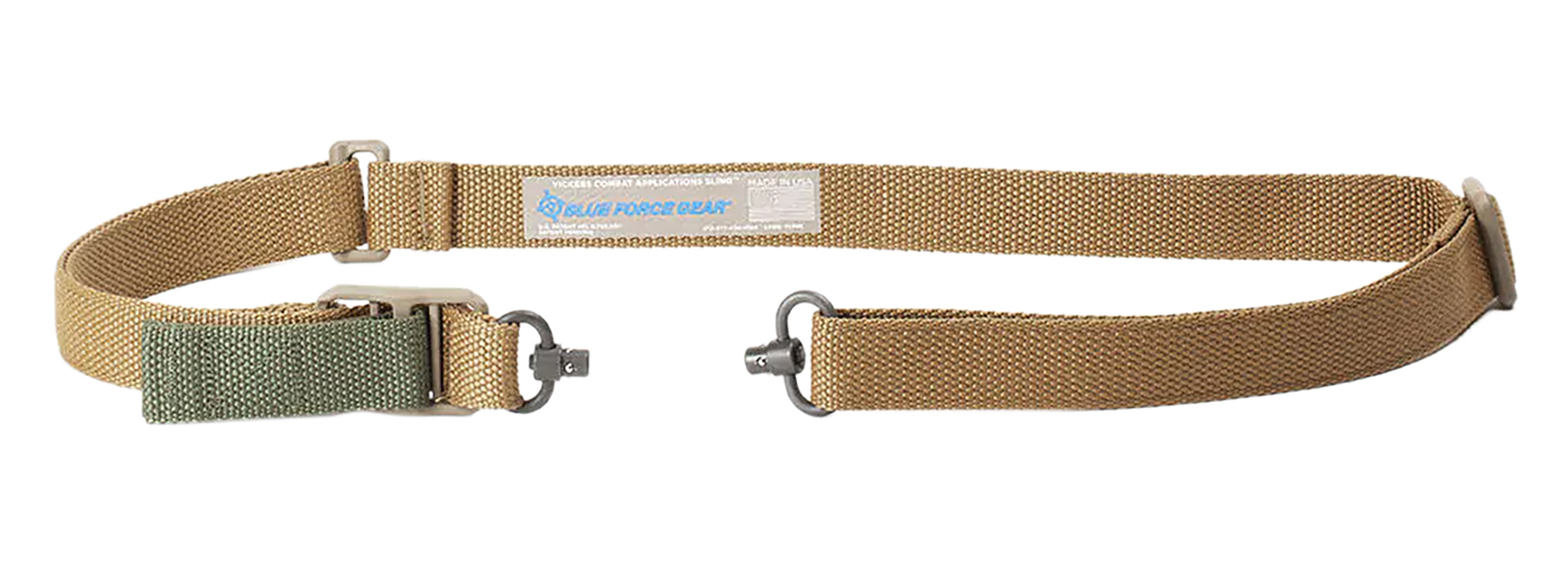 Blue force gear vickers push button sling coyote brown cordura 36"- padd...-img-0