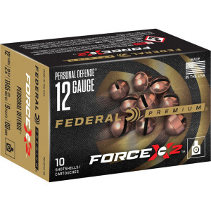Federal premium personal defense shotgun ammo 12 ga. 2.75 in. 9 pellets ...-img-0