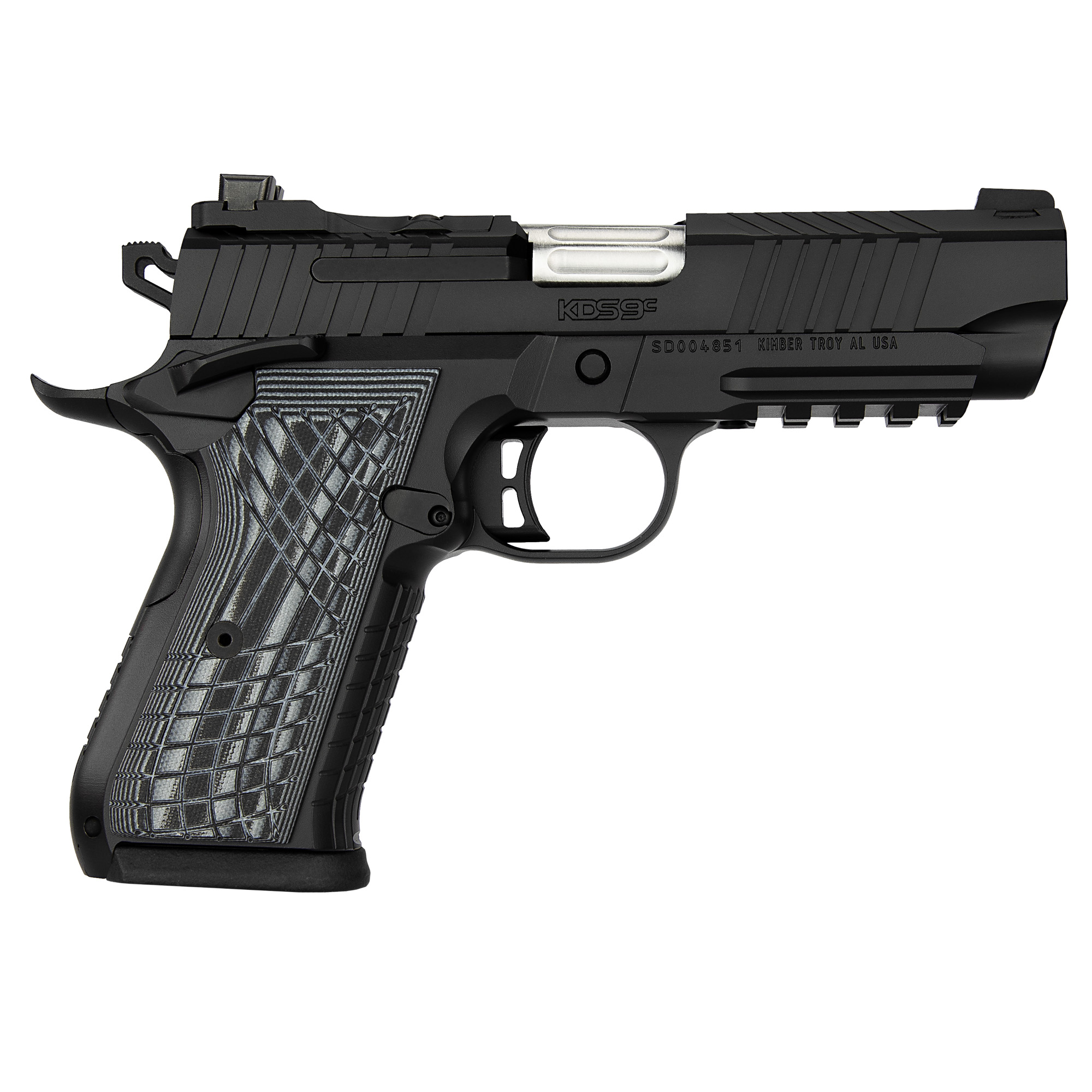 Kimber kds9c 9mm 4.09" 10rd ns blk-img-1