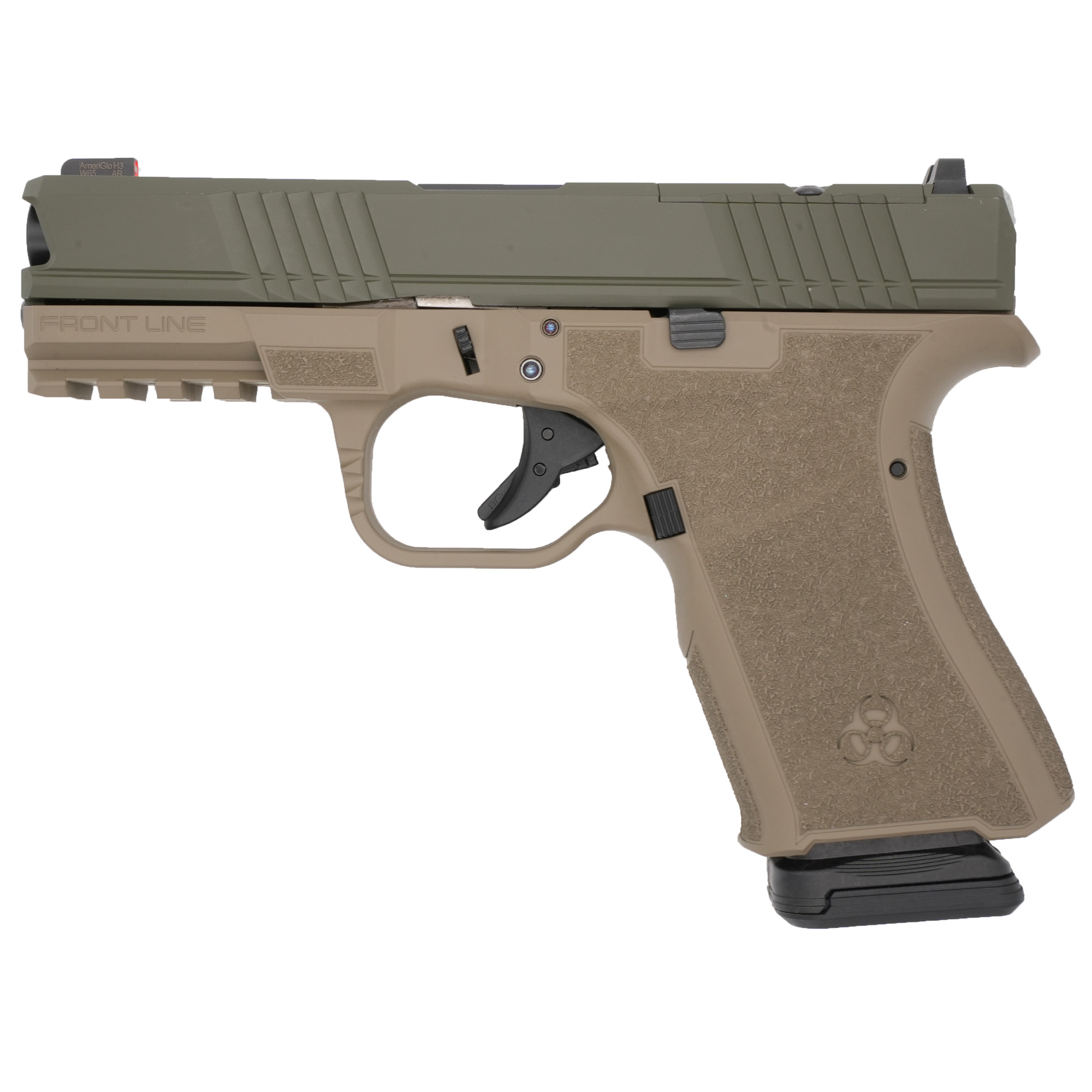 Bro frontline 9mm 4" 15rd fde-odg-img-0