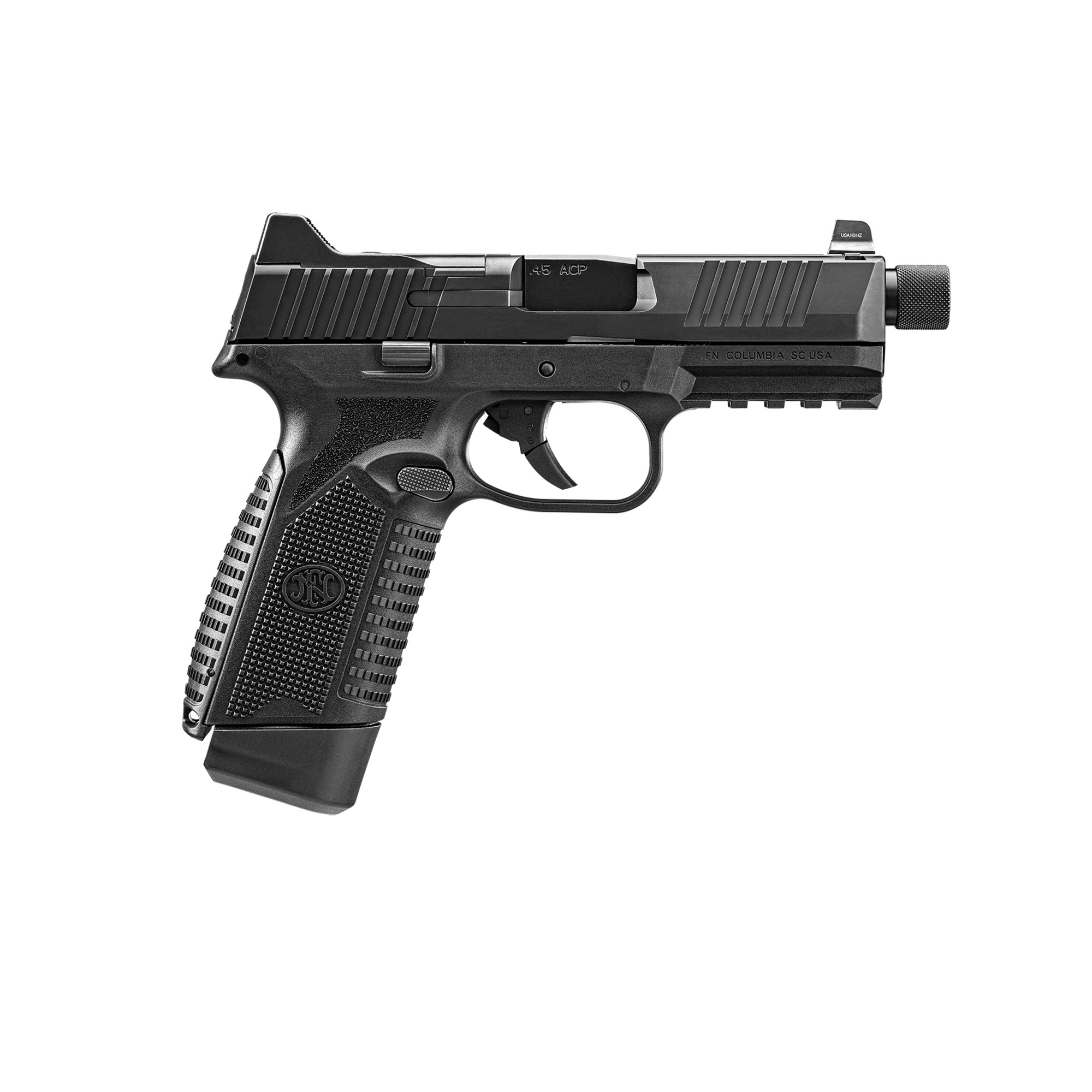 Fn 545 tactical 45acp 4.71" 10rd blk-img-0