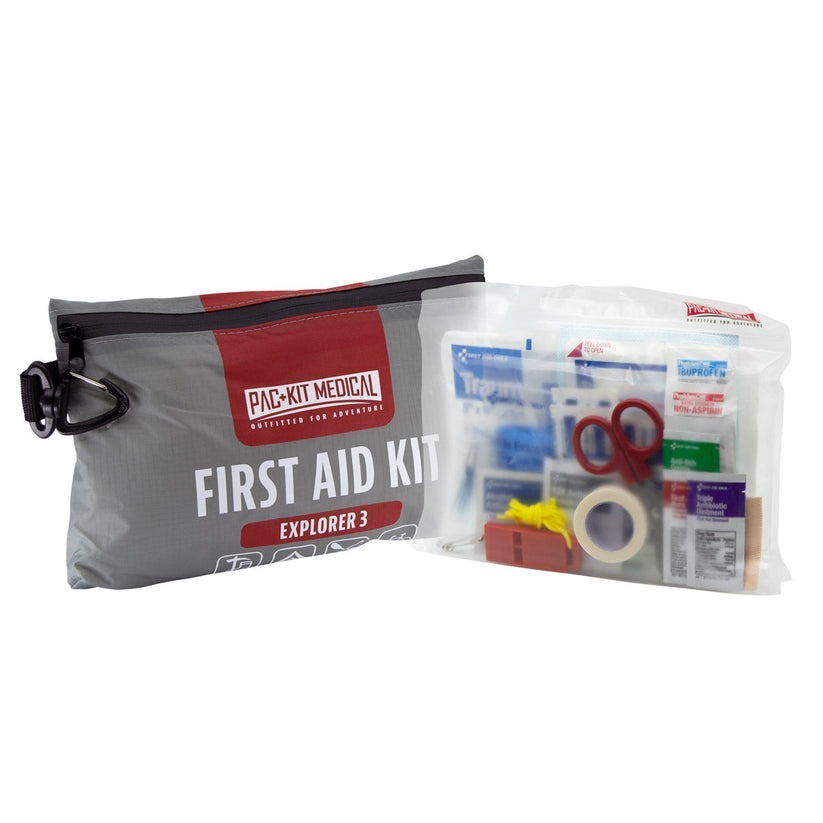 Pac-kit medical large explorer watertight first aid kit - 103 pieces ...