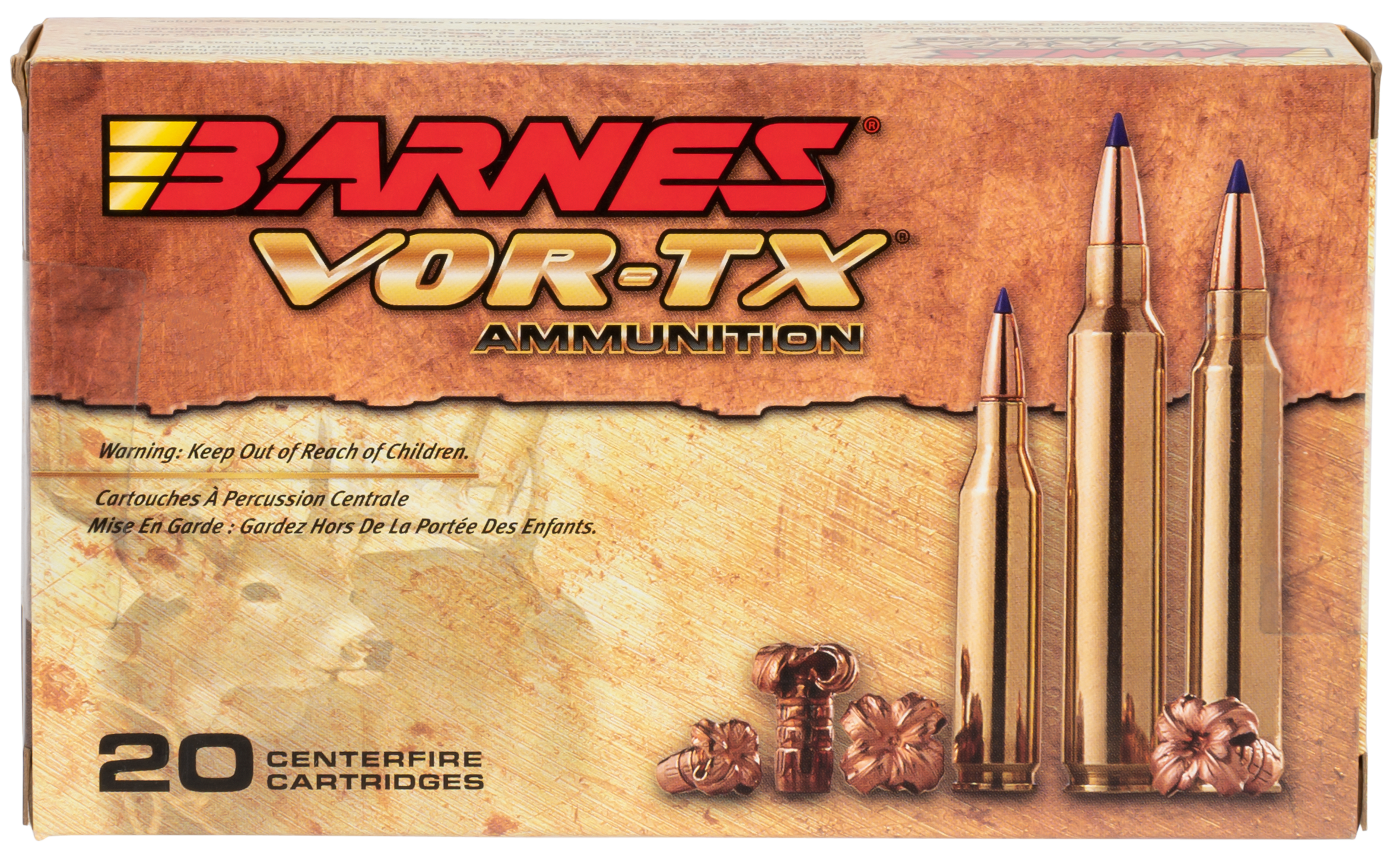 Barnes vor-tx 300 rum 180 gr tipped tsx boat tail hunting (box) 20 rounds-img-0