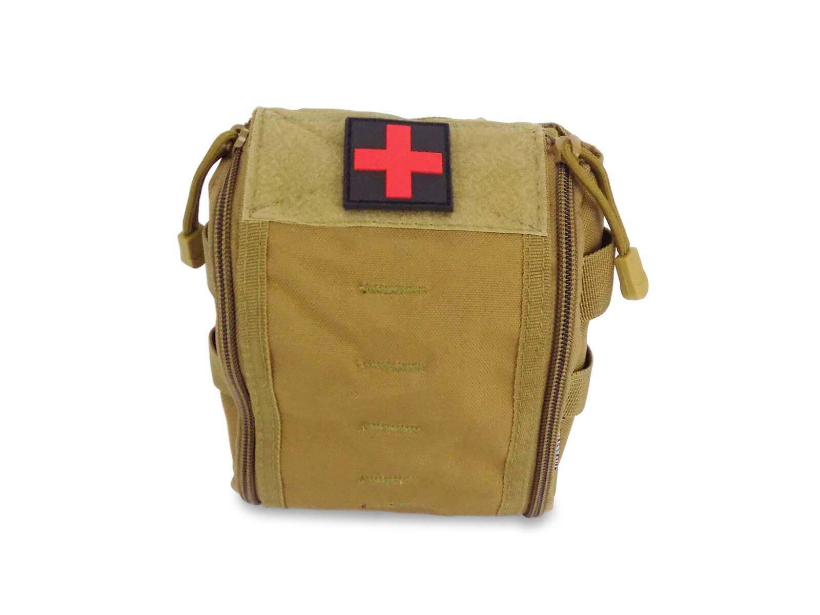 Rattlesnake tactical ifak individual first aid bag - tan, molle compatible-img-0