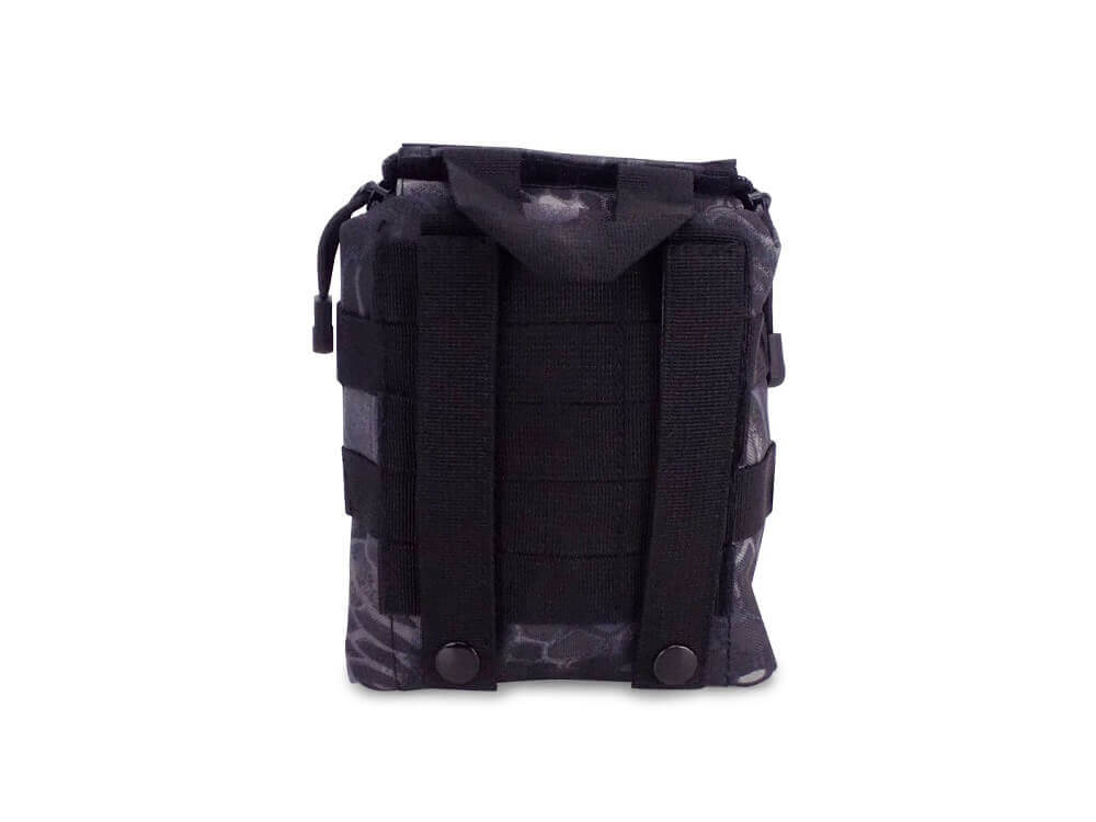 Rtac ifak black python tactical first aid pouch - model ifak-bp-img-2
