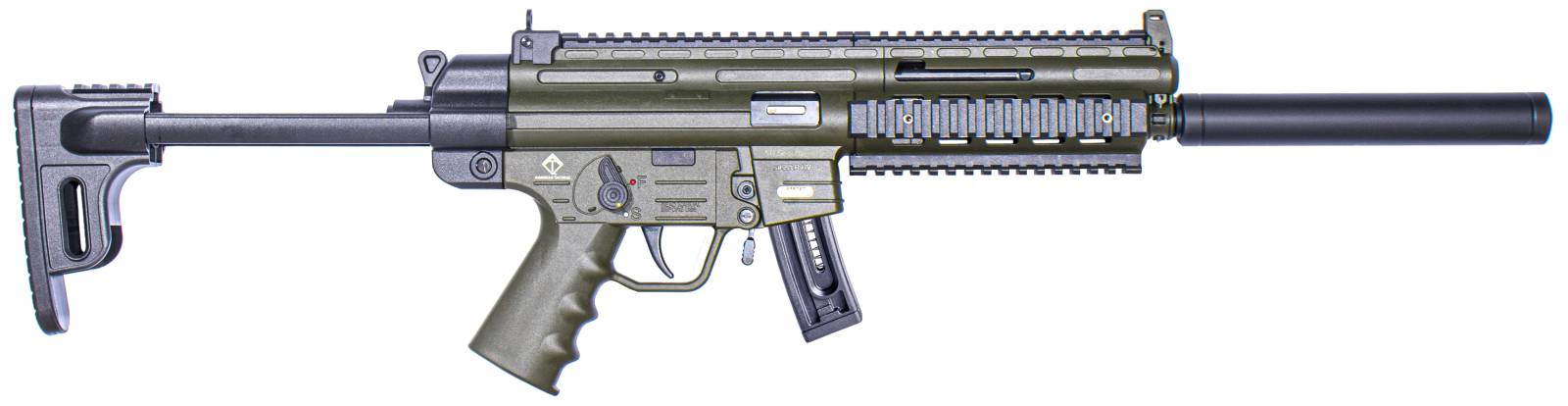 American Tactical GSG-16, 22LR, 16.25" Barrel, 22+1 Rds, OD Green-img-0