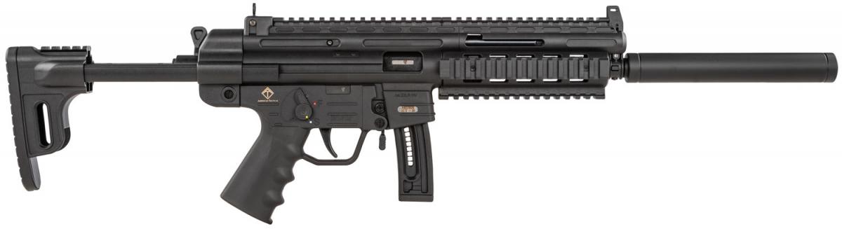 American Tactical Inc GSG-16, .22LR, 16.25" Barrel, 10 Rds, Black-img-0