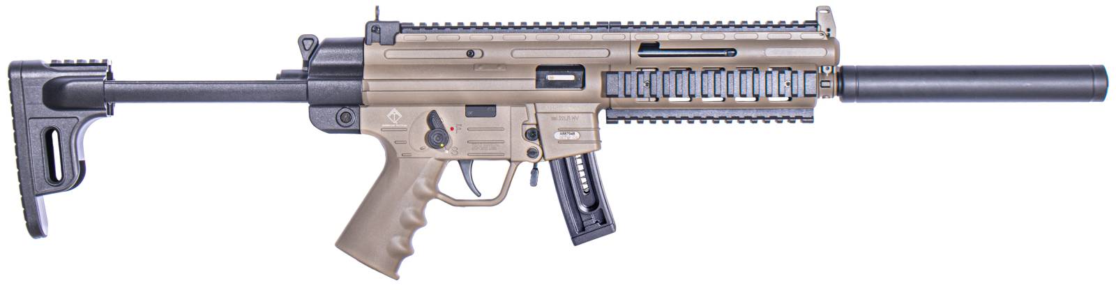 ATI GSG-16, .22LR, 16.25" Barrel, 10 Rds, Flat Dark Earth-img-0